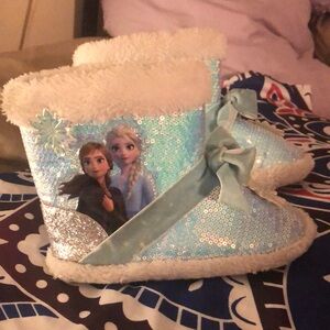 Girls frozen house shoes